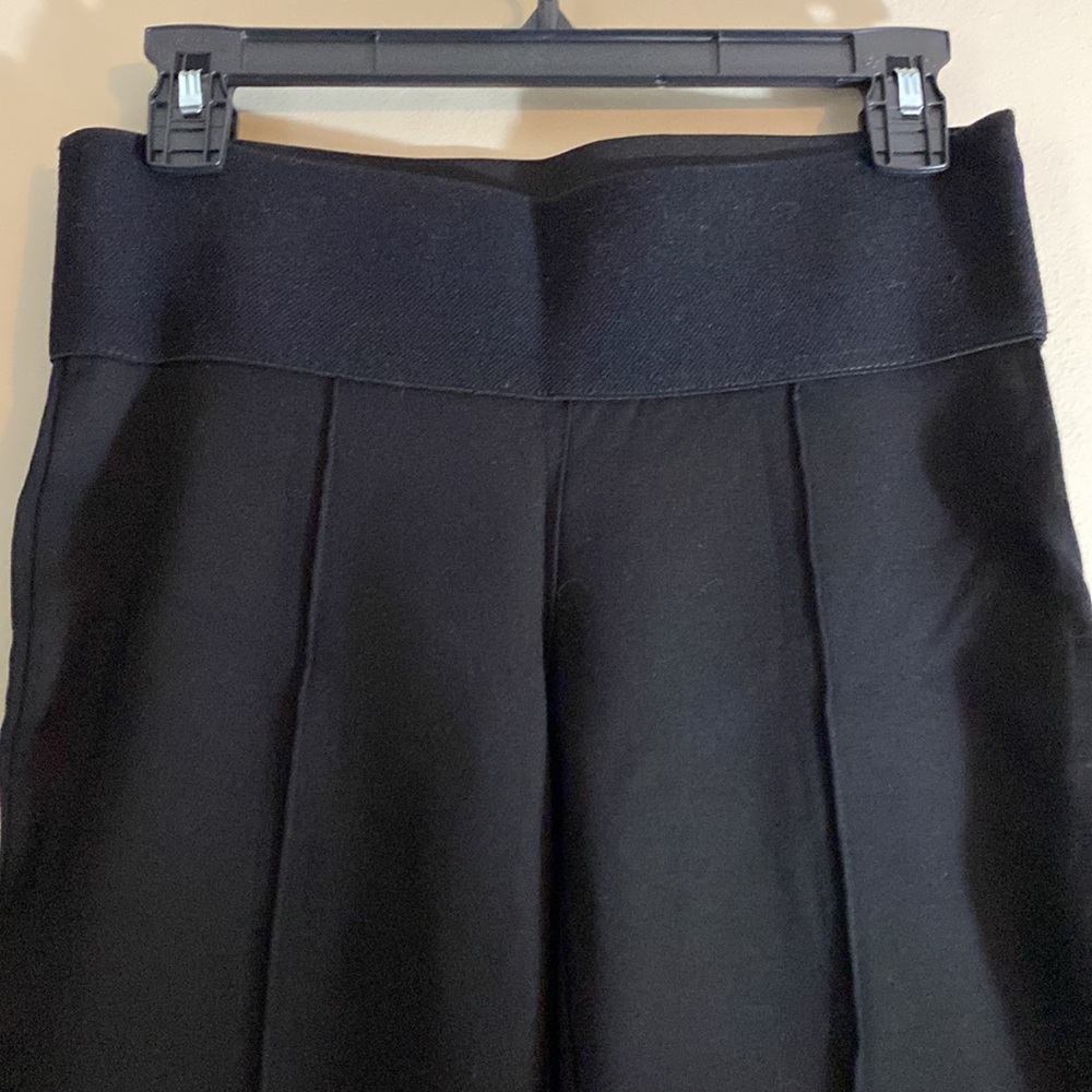 DG by Diane Gilman Flare Black Ponte Pants -PXS